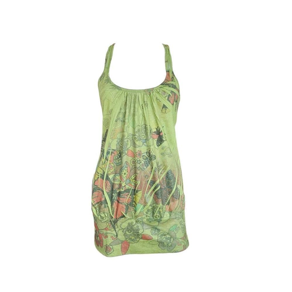 vintage fairycore patterned mini dress